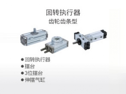 回转执行器 齿轮齿条型